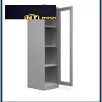 Tủ locker-Tủ hồ sơ 1 cánh kính 4 ngăn-Nội thất Ngọc Thịnh